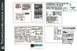 Bathroom Equipment dwg cad autocad